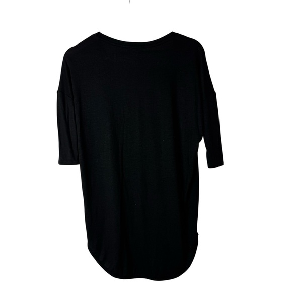 Express Black V-Neck Half Sleeve London T-Shirt XS - Picture 4 of 5
